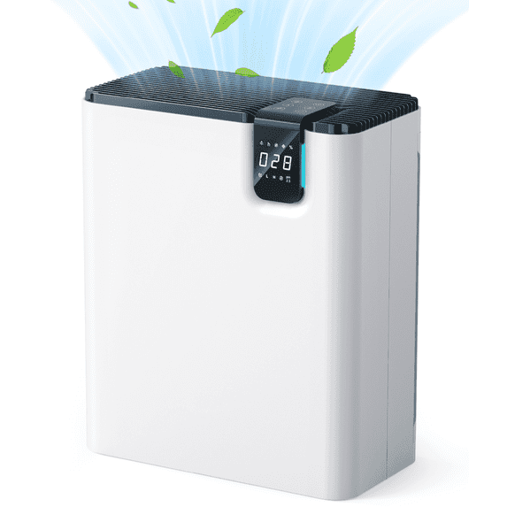 Hepa Air Purifier for Large Rooms – Smart Smoke, Dust & Pollen Cleaner with Auto Air Sensor (Up to 2100 Sq.Ft)