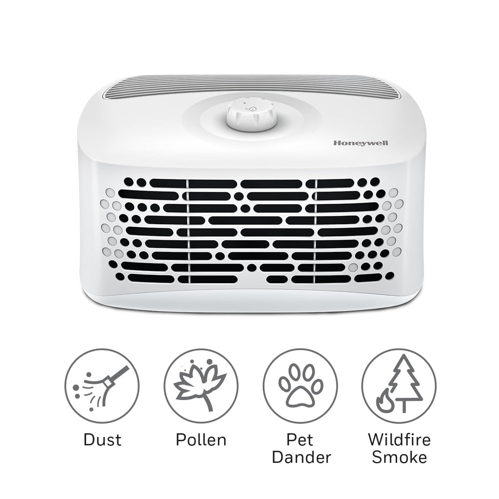Home Air Purifier 465 Sqft – Dual Filter Smoke, Dust, Pollen & Pet Dander