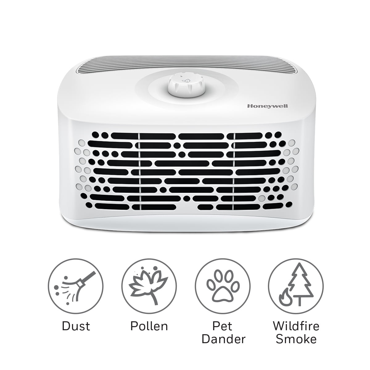 Home Air Purifier 465 Sqft – Dual Filter Smoke, Dust, Pollen & Pet Dander