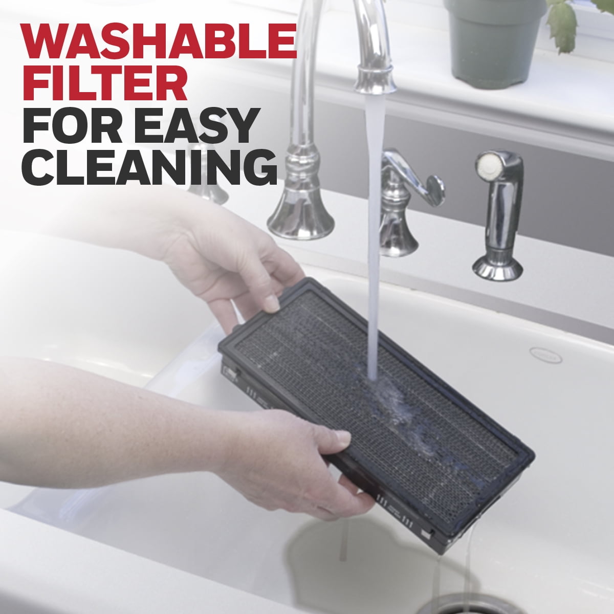 Air Purifier, HFD140, 825 sq ft, ifD Particle Washable Filter, Allergen, Smoke, Pollen, Dust Reducer