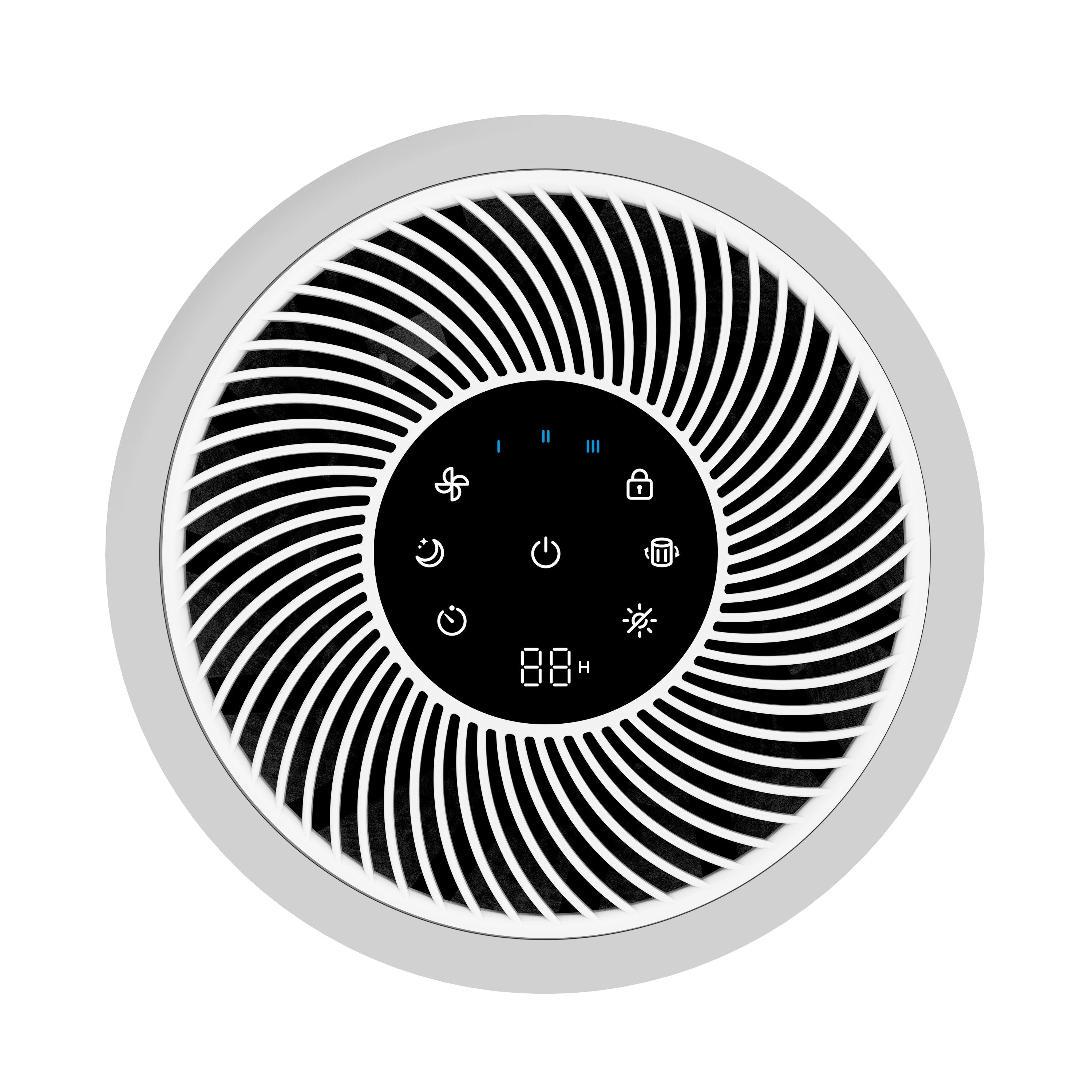 Air Purifier for Large Rooms Up to 1073 sq. ft., Core 300-RAC-P, Gray