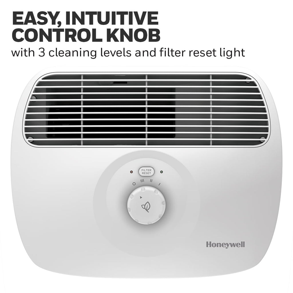 Home Air Purifier 465 Sqft – Dual Filter Smoke, Dust, Pollen & Pet Dander